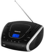 SENCOR SPT 1600 BS PORTABLE CD PLAYER WITH MP3 USB AND FM RADIO