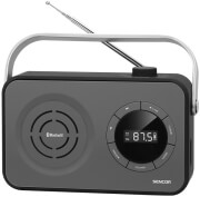 SENCOR SENCOR SRD 3200 B PORTABLE PLL FM RADIO RECEIVER WITH BT USB MICRO SD AND AUX BLACK