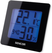 SENCOR SENCOR SWS 1500 B THERMOMETER WITH ALARM CLOCK BLACK