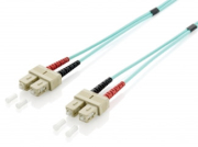 EQUIP EQUIP 255321 FIBER OPTIC PATCHCABLE SC/SC 50΅ OM3 1,0M LSOH