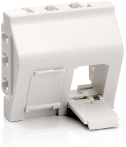 EQUIP 761312 FRENCH ANGLED MODULAR INSERT 45X45MM 2-FOLD PURE WHITE