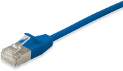 EQUIP EQUIP 606133 SLIM PATCH CABLE CAT.6A 10G S/FTP 0.5M BLUE