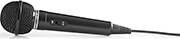 NEDIS MPWD01BK WIRED MICROPHONE -75 DB +/-3DB SENSITIVITY 80 HZ - 12 KHZ 5M