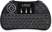 SAVIO SAVIO KW-02 ILLUMINATED WIRELESS KEYBOARD FOR TV BOX, SMART TV, CONSOLES, PC