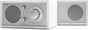 TIVOLI TIVOLI MODEL TWO PLATINUM SERIES AM/FM STEREO TABLE RADIO PIANO WHITE/SILVER