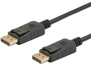 SAVIO SAVIO CL-85 DISPLAYPORT (M) - DISPLAYPORT (M) CABLE 1.8M BLACK