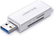 UGREEN UGREEN CARD READER CM104 USB 3.0 WHITE 40753