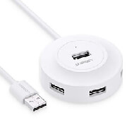 UGREEN UGREEN HUB USB 2.0 CR106 WHITE 20270