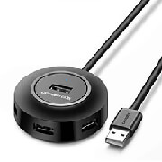 UGREEN UGREEN HUB USB 2.0 CR106 BLACK 20277