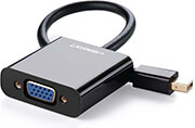 UGREEN UGREEN MINI DP TO VGA CONVERTER MD113 BLACK 10459