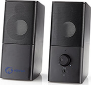 NEDIS NEDIS GSPR10020BK GAMING SPEAKERS 2.0 USB POWERED 3.5MM JACK 18 W