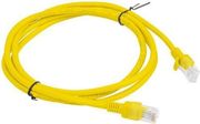LANBERG PATCHCORD CAT.5E 1.5M YELLOW FLUKE PASSED 10-PACK