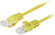 LANBERG PATCHCORD CAT.5E 2M YELLOW FLUKE PASSED 10-PACK