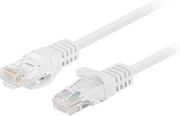 LANBERG PATCHCORD CAT.5E 3M WHITE FLUKE PASSED 10-PACK