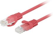 LANBERG PATCHCORD CAT.6 0.25M RED FLUKE PASSED 10-PACK