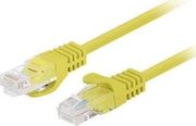 LANBERG PATCHCORD CAT.6 0.25M YELLOW FLUKE PASSED 10-PACK