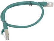 LANBERG PATCHCORD CAT.6 0.5M GREEN FLUKE PASSED 10-PACK
