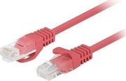 LANBERG PATCHCORD CAT.6 1.5M RED FLUKE PASSED 10-PACK