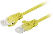 LANBERG PATCHCORD CAT.6 1.5M YELLOW FLUKE PASSED 10-PACK