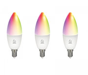 DELTACO DELTACO SH-LE14RGB-3P SMART HOME ΛΑΜΠΑ LED E14 WIFI 5W RGB DIMMABLE ΛΕΥΚΗ ΣΕΤ 3 ΤΜΧ 220-240V