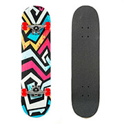 FISH SKATEBOARDS SKATEBOARD 31'' DISTORTION CHINESE MAPLE