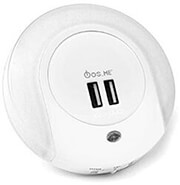 FOSME 17-00504 ΦΩΤΙΣΤΙΚΟ ΝΥΚΤΟΣ 2XUSB LED 1W 3000K SENSOR