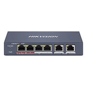 HIKVISION DS-3E1106HP-EI SWITCH 4PORTS 60W SMARTMANAGED