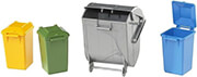 BRUDER GARBAGE CAN SET