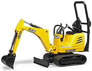 BRUDER BRUDER JCB MICRO EXCAVATOR 8010 CTS (YELLOW/BLACK)