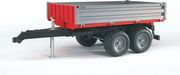 BRUDER BOARD WALL TRAILER (GRAY/RED)