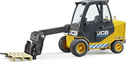 BRUDER JCB TELETRUK WITH PALLET (YELLOW/BLACK)