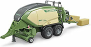 BRUDER KRONE BIG PACK 1290HDP VC (GREEN, WITH 2 SQUARE BALES)