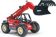BRUDER MANITOU TELEHANDLER MLT 633 (RED/GRAY)