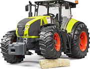 BRUDER BRUDER CLAAS AXION 950 WITH FRONT LOADER (LIGHT GREEN/BLACK)