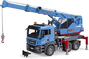 BRUDER MAN TGS CRANE TRUCK