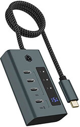 RAIDSONIC RAIDSONIC ICY BOX IB-HUB1454-C31 4-PORT HUB WITH USB 3.2 GEN 2 TYPE-C INTERFACE