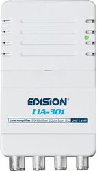 EDISION EDISION LIA-301 ΕΝΙΣΧΥΤHΣ ΓΡΑΜΜΗΣ 5G UHF/VHF 20DB 3OUT IEC