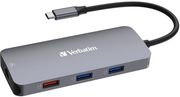 VERBATIM VERBATIM 32152 USB-C MULTIPORT HUB 9 PORT CMH-09