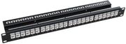 OEM PATCH PANEL ΓΙΑ RACK 19'' 24PORT CAT6 ΜΕ ΟΡΓΑΝΩΤΗ ΚΑΛΩΔΙΟΥ