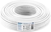 EDISION ΚΑΛΩΔΙΟ COAXIAL ICX-25 CCS AL ECA PVC ΛΕΥΚΟ 25M