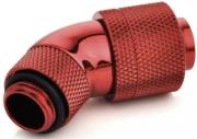 BITSPOWER BITSPOWER CONNECTOR 45 DEGREE 1/4 INCH TO 16/13MM ROTATING BLOOD RED