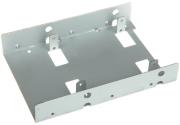 SILVERSTONE SILVERSTONE SDP08-LITE 3.5'' TO 2X2.5'' BAY CONVERTER GREY