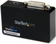 STARTECH STARTECH USB 3.0 TO HDMI AND DVI DUAL MONITOR EXTERNAL VIDEO CARD ADAPTER