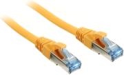 INLINE INLINE PATCH CABLE CAT.6A S/FTP (PIMF) 500MHZ YELLOW 5M