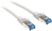 INLINE PATCH CABLE CAT.6A S/FTP (PIMF) 500MHZ WHITE 5M φωτογραφία