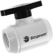 BITSPOWER BITSPOWER SHUTOFF VALVE 1/4 INCH WHITE