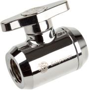 BITSPOWER BITSPOWER SHUTOFF VALVE 1/4 INCH SILVER HANDLE - SILVER SHINING