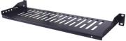 INTELLINET INTELLINET 712491 19'' CANTILEVER SHELF 1U 2-POINT FRONT MOUNT 150MM BLACK