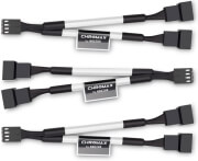 NOCTUA NA-SYC1 CHROMAX.WHITE 3X Y-CABLES WITH WHITE SLEEVING