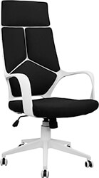 ΚΑΡΕΚΛΑ ΓΡΑΦΕΙΟΥ ANIVIA HM1054.01 ΜΑΥΡO &amp; ΠΟΔΙ ΛΕΥΚΟ